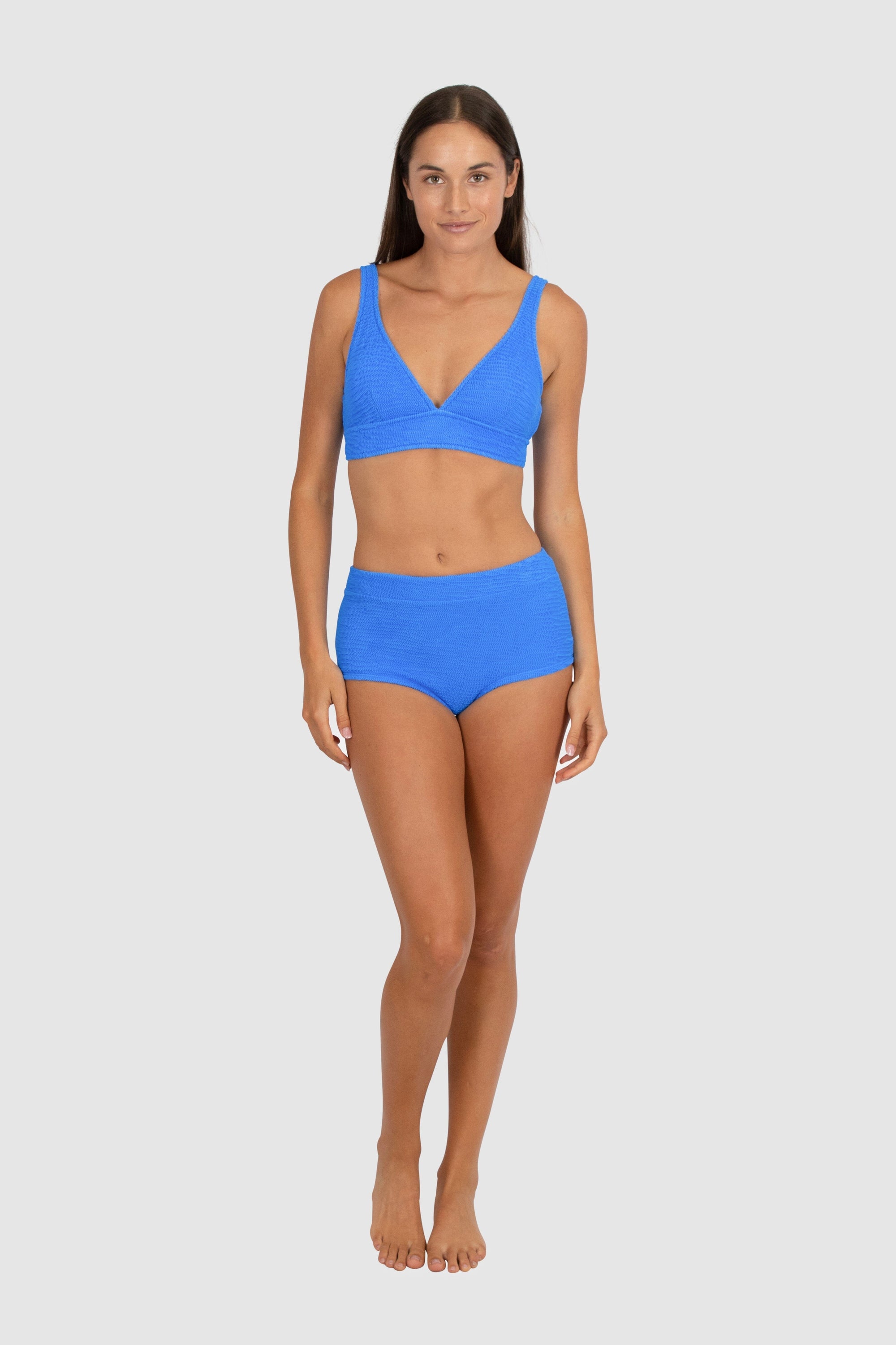 Ibiza Cheeky Boyleg SWIM PANT BAKU 8 MAYA BLUE 