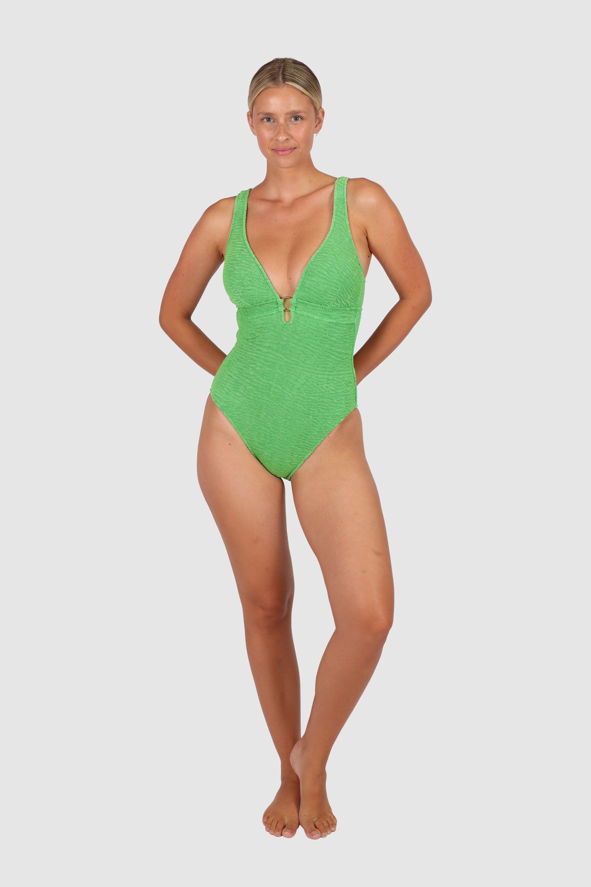 Ibiza Longline One Piece SWIM 1PC BAKU 8 MOSS 