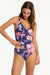 Indochine Cross Front Multifit Singlet Top SWIM SINGLET SEA LEVEL 