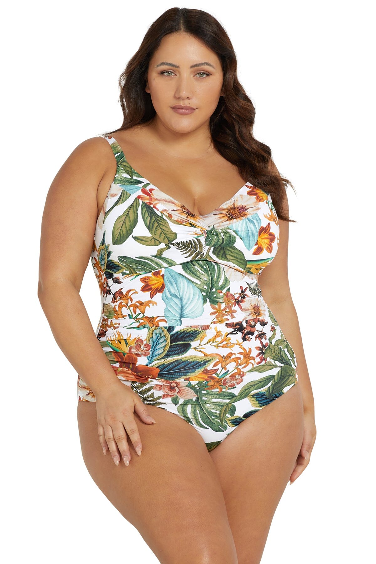 Into the Saltu Monet One Piece SWIM 1PC ARTESANDS 14 WHITE 