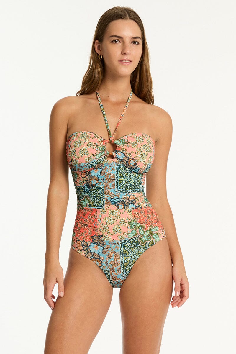 Java O Ring Bandeau One Piece SWIM 1PC SEA LEVEL 