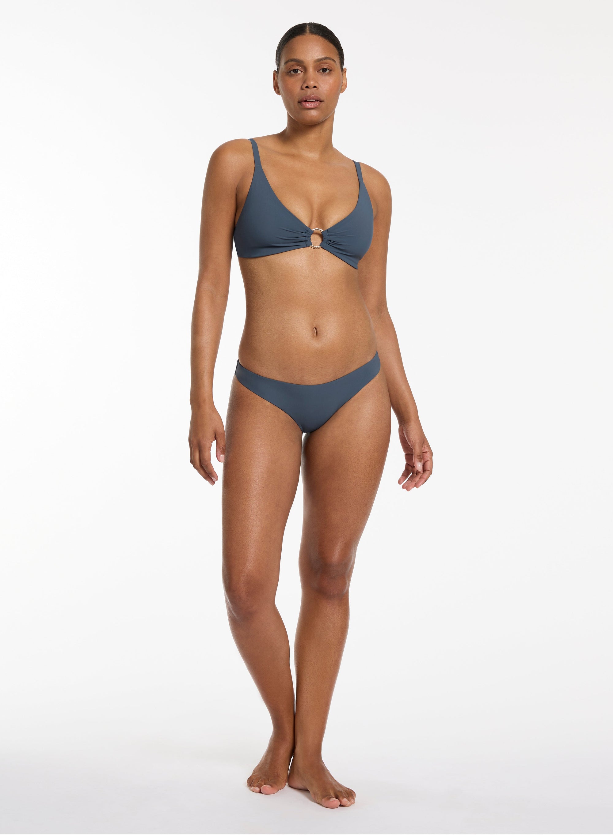 JETSET C-D TRIM TRI TOP SWIM TOP JETS 