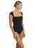 JETSET CAP SLEEVE ONE PIECE SWIM 1PC JETS 8 BLACK 