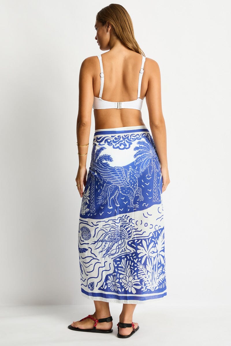 Jungle Lino Long Sarong SARONG SEA LEVEL 