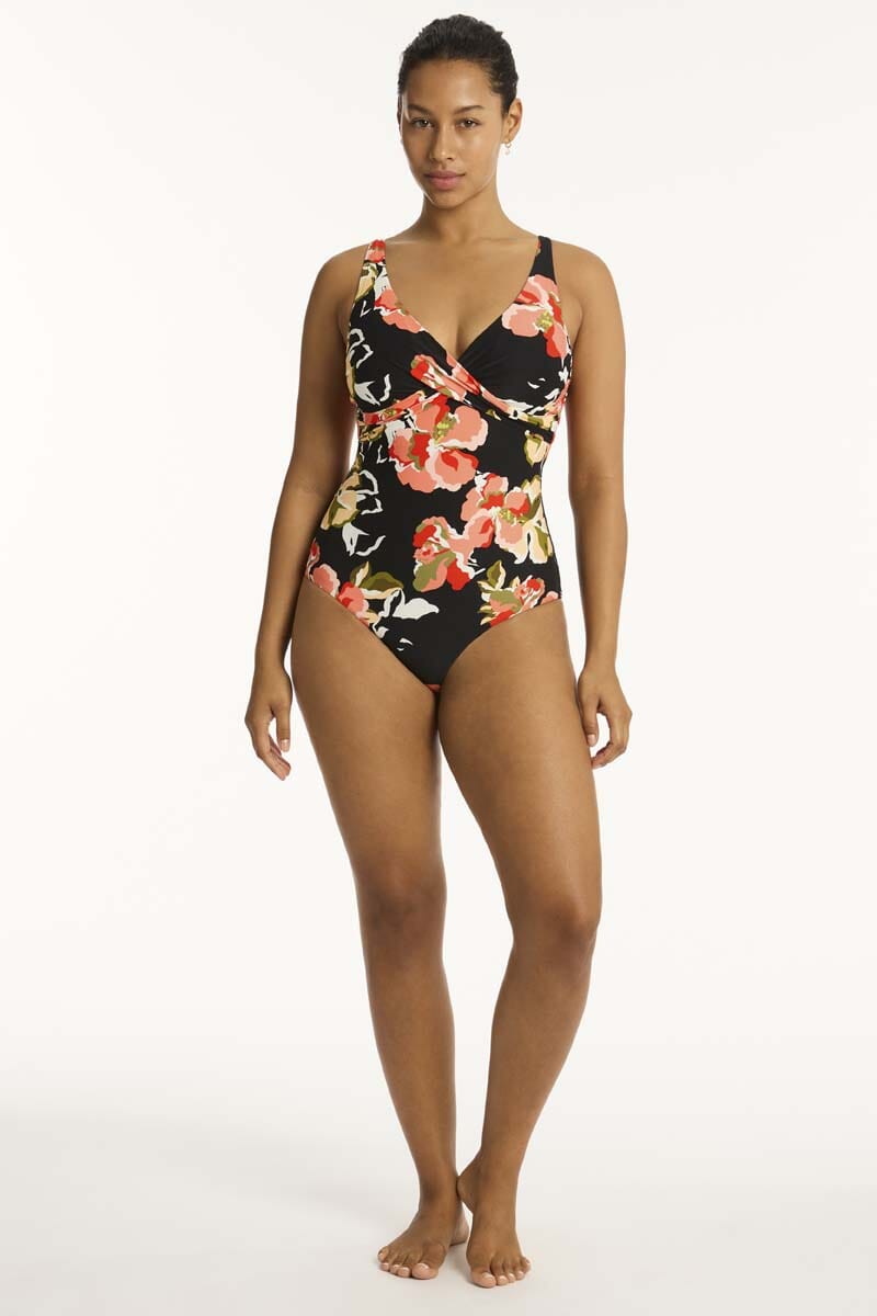 Juniper Cross Front Multifit One Piece SWIM 1PC SEA LEVEL 