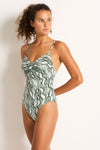 Karli Gathered Front One Piece SWIM 1PC MONTE AND LOU