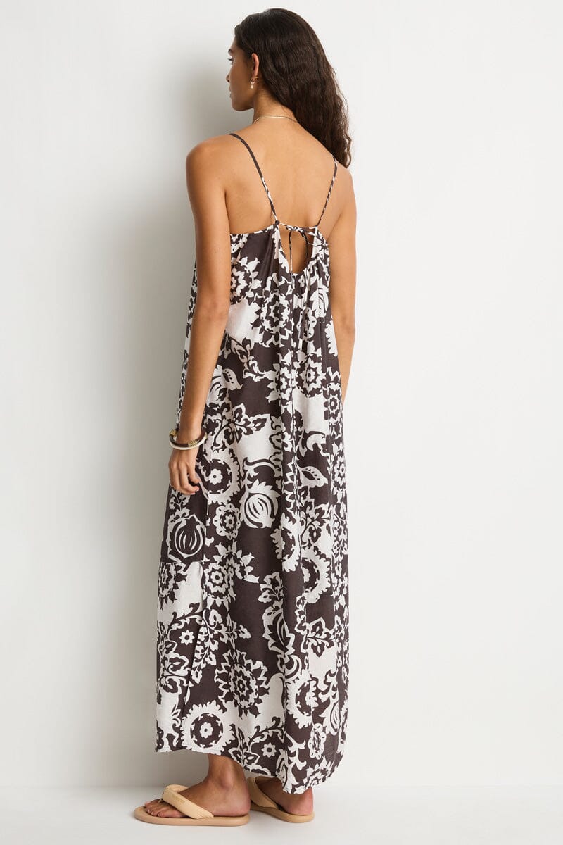Kastello Tie Back Maxi Sundress OVERSWIM SEA LEVEL 