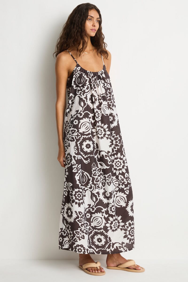 Kastello Tie Back Maxi Sundress OVERSWIM SEA LEVEL 