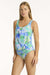 Key Largo Blouson Tank Multifit Singlet SWIM SINGLET SEA LEVEL 10 BLUE 