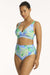 Key Largo High Waist Gathered Side Pant SWIM PANT SEA LEVEL 