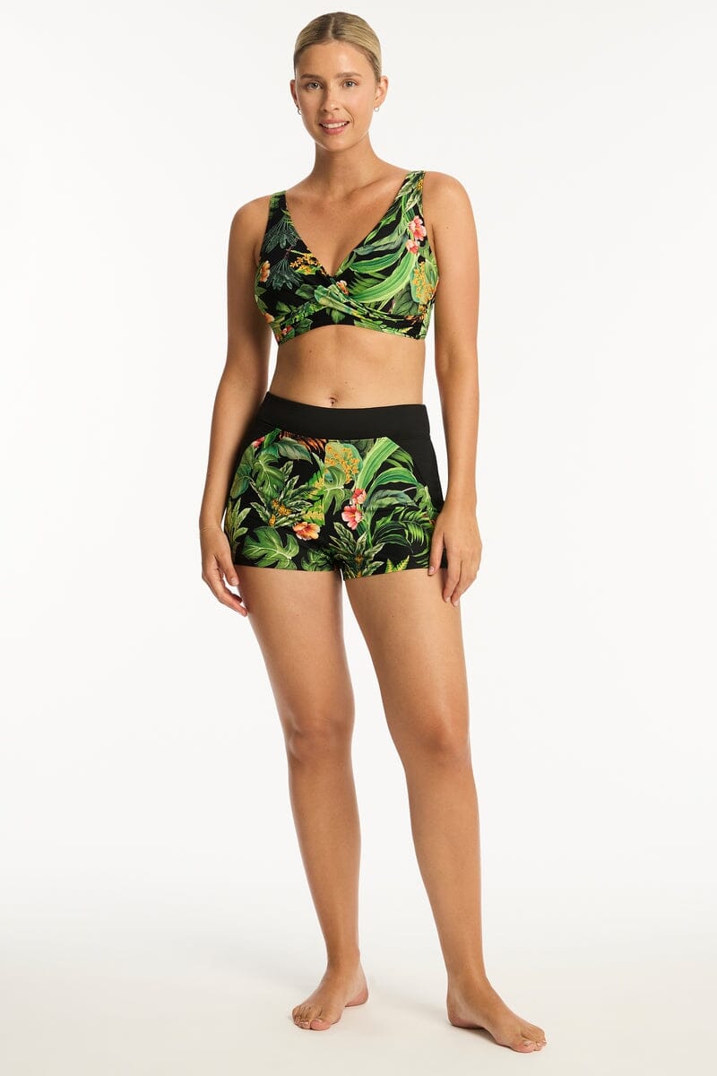 Lotus G Cup Cross Front Bra Top SWIM TOP SEA LEVEL 