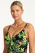 Lotus Tie Front DD/E One Piece SWIM 1PC SEA LEVEL 