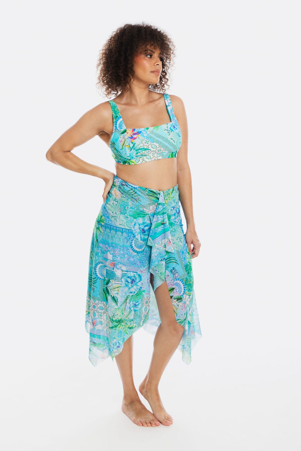 Lucca Mesh Frill Skirt SARONG TOGS 