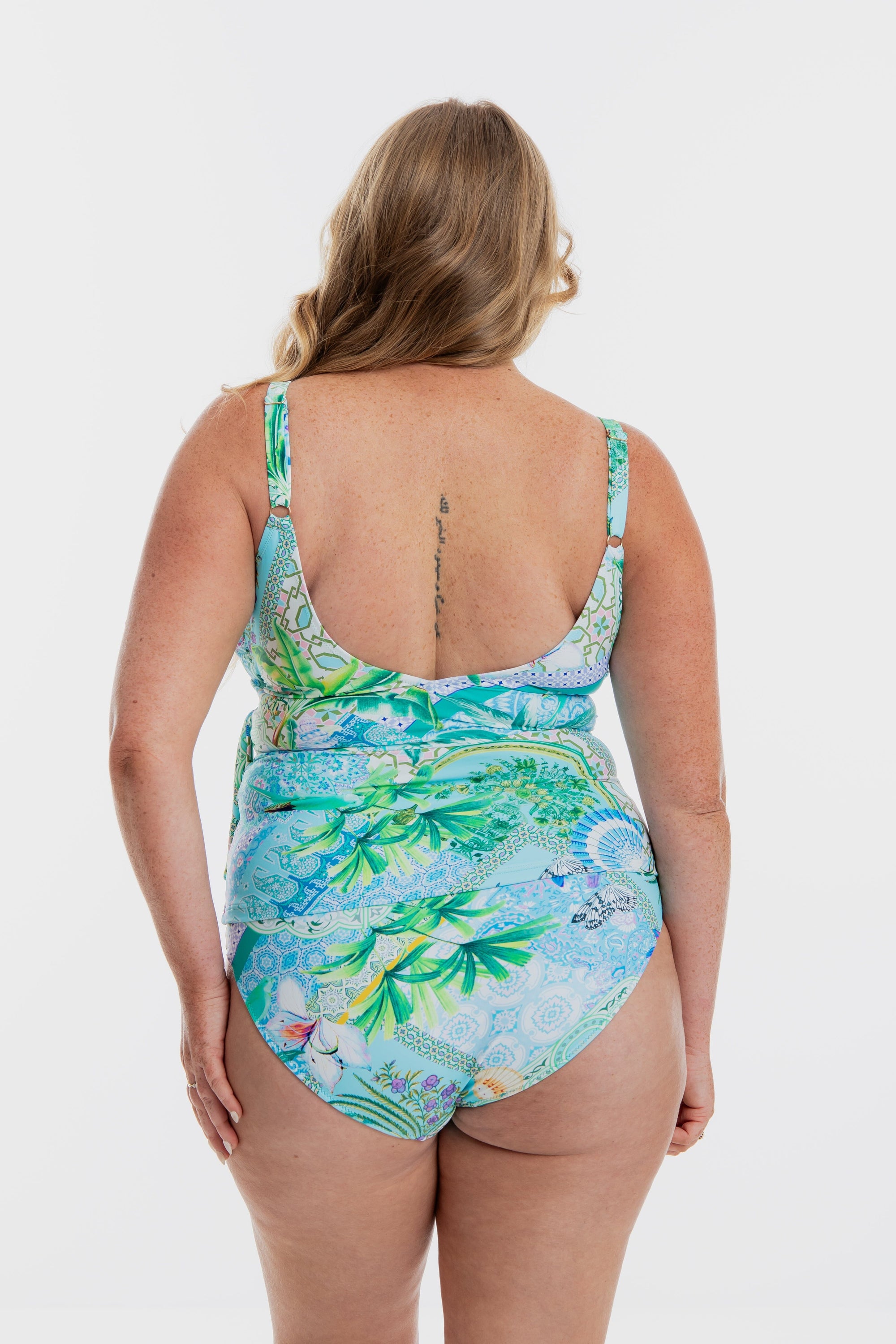 Lucca Tankini Cross Over Set SWIM SINGLET TOGS 