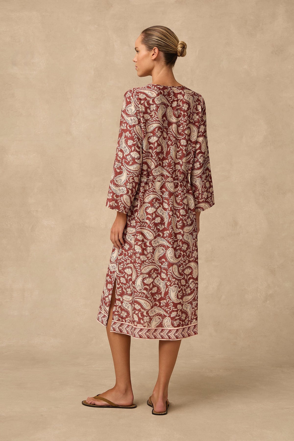 Luna Long Kaftan CLOTHING MONTE AND LOU 