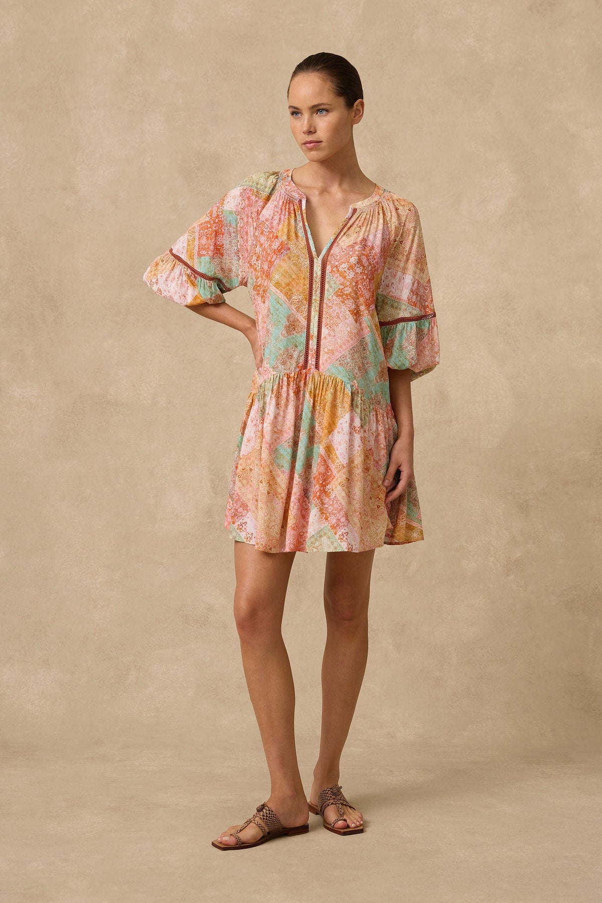 Magic Eazy Mini Dress CLOTHING MONTE AND LOU 