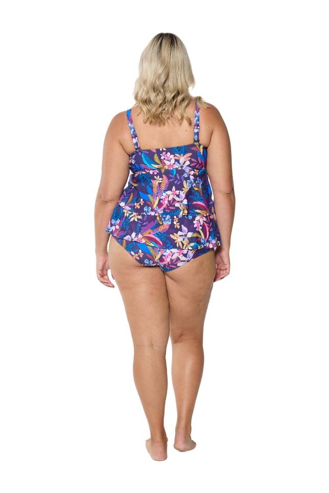 Majorca Bandeau Tiered Tankini Top SWIM SINGLET CAPRIOSCA 