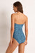 Mali Ruched Bandeau One Piece SWIM 1PC MONTE AND LOU 