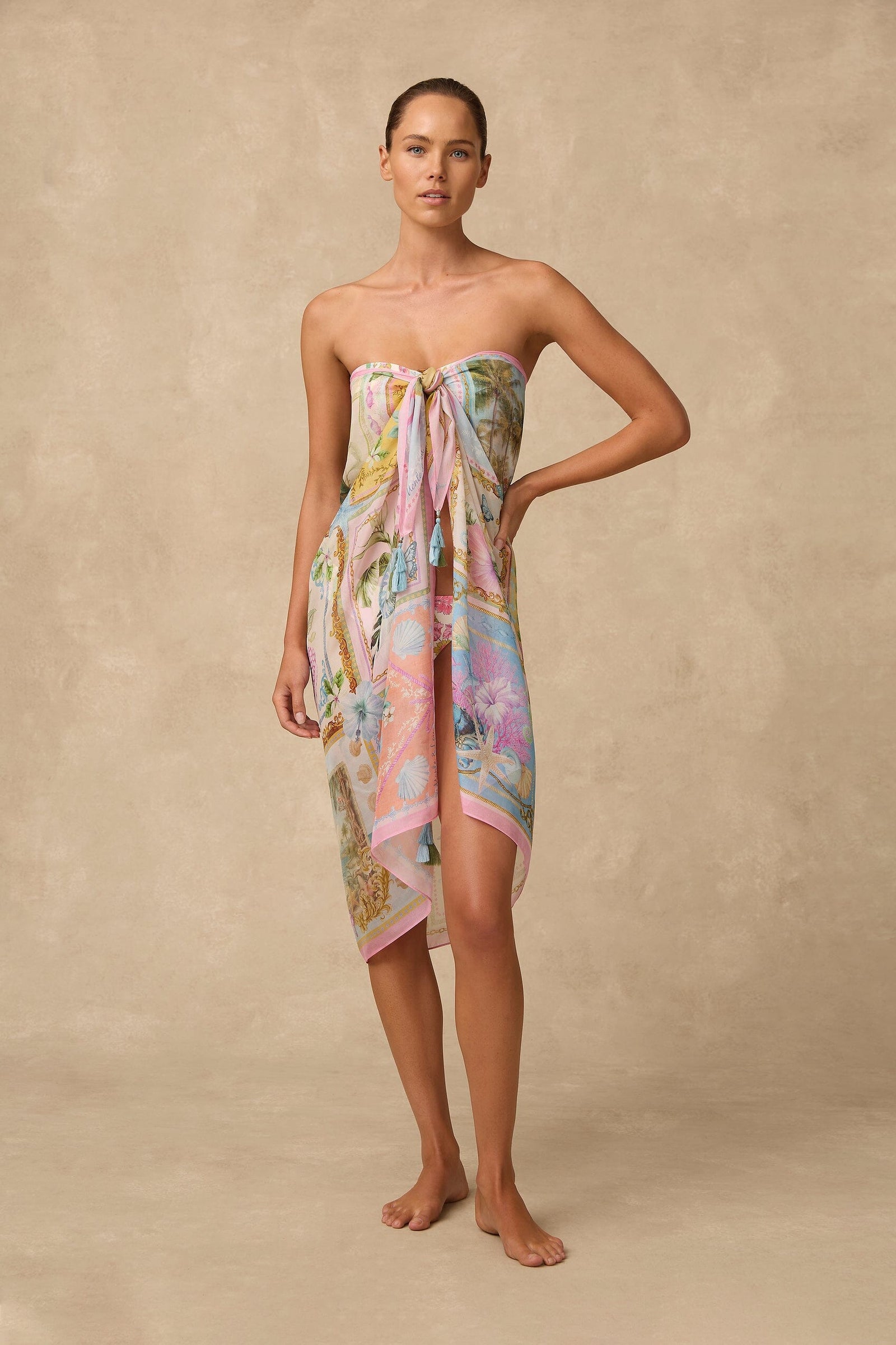 Marina Sarong SARONG MONTE AND LOU OS PRINT 