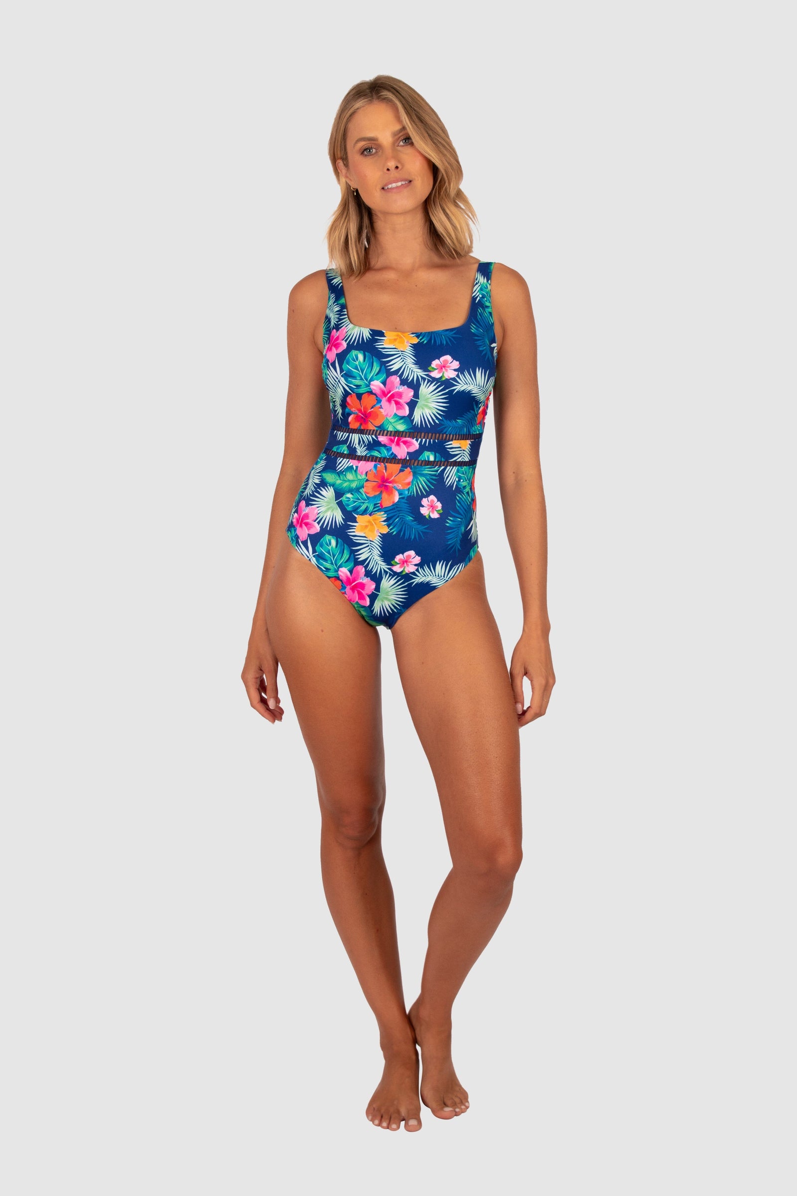 Maui D-E U.W One Piece SWIM 1PC BAKU INDIGO 10 