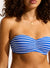 Mesh Effect Bustier Bandeau SWIM TOP SEAFOLLY 