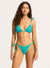 Mesh Effect Slide Tri SWIM TOP SEAFOLLY 8 JADE 