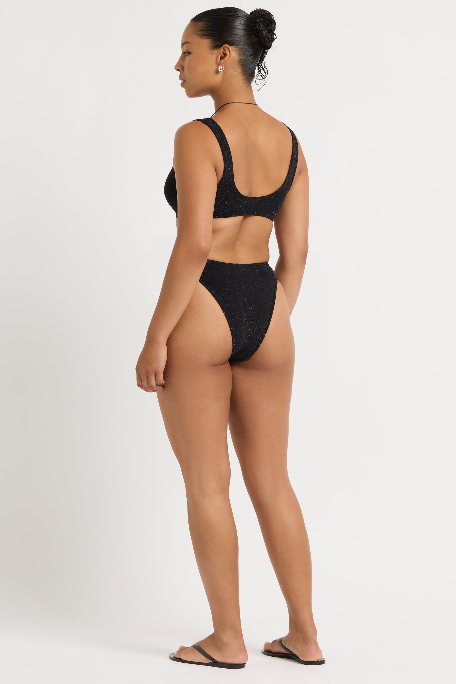 Micro Lurex Malibu 2.0 Crop SWIM TOP BOND-EYE 