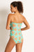 Mindy Spliced Frill Bandeau One Piece SWIM 1PC MONTE AND LOU 