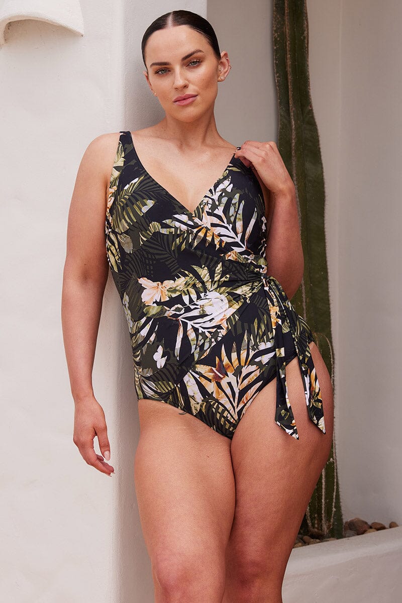 Neo Du Palmis Hayes D/DD UW One Piece SWIM 1PC ARTESANDS 12 BLACK 