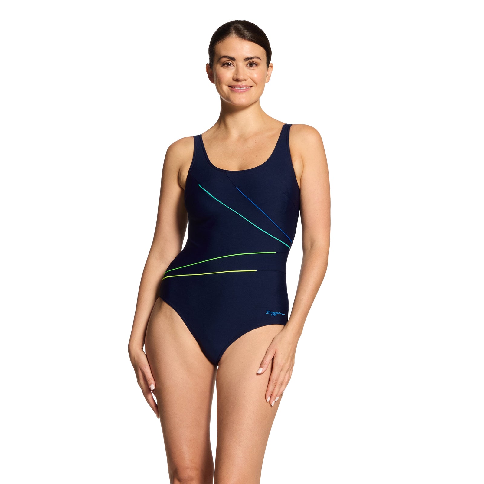 Octane MacMaster Scoopback One Piece SWIM 1PC ZOGGS 