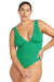 O'Keefe One Piece SWIM 1PC ARTESANDS OS GREEN GEO 