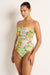 Olympia Spliced Bandeau One Piece SWIM 1PC MONTE AND LOU 8 MULTI 