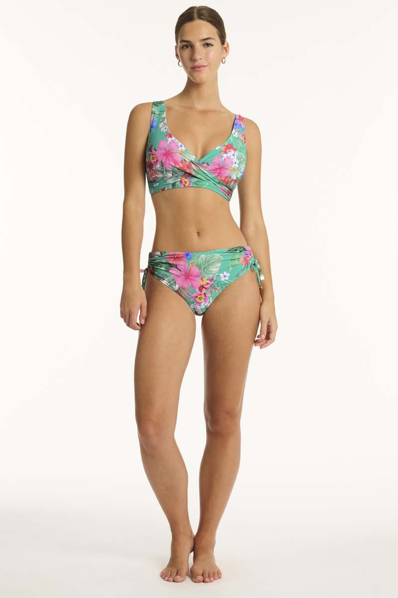 Pacifico Cross Front Multifit Bra Top SWIM TOP SEA LEVEL 