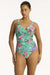 Pacifico Cross Front Multifit One Piece SWIM 1PC SEA LEVEL 