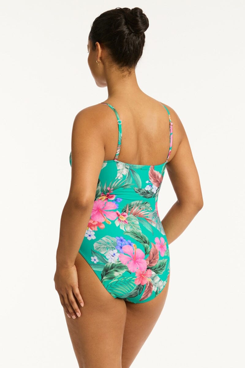 Pacifico Spliced Tri One Piece SWIM 1PC SEA LEVEL 