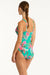 Pacifico Tie Front DD/E One Piece SWIM 1PC SEA LEVEL 