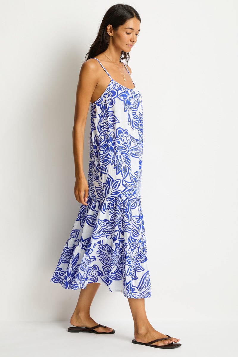 Palmera Resort Tiered Midi Sundress CLOTHING SEA LEVEL 
