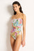 Pandora Spliced Frill Bandeau One Piece SWIM 1PC MONTE AND LOU 8 PANDORA 