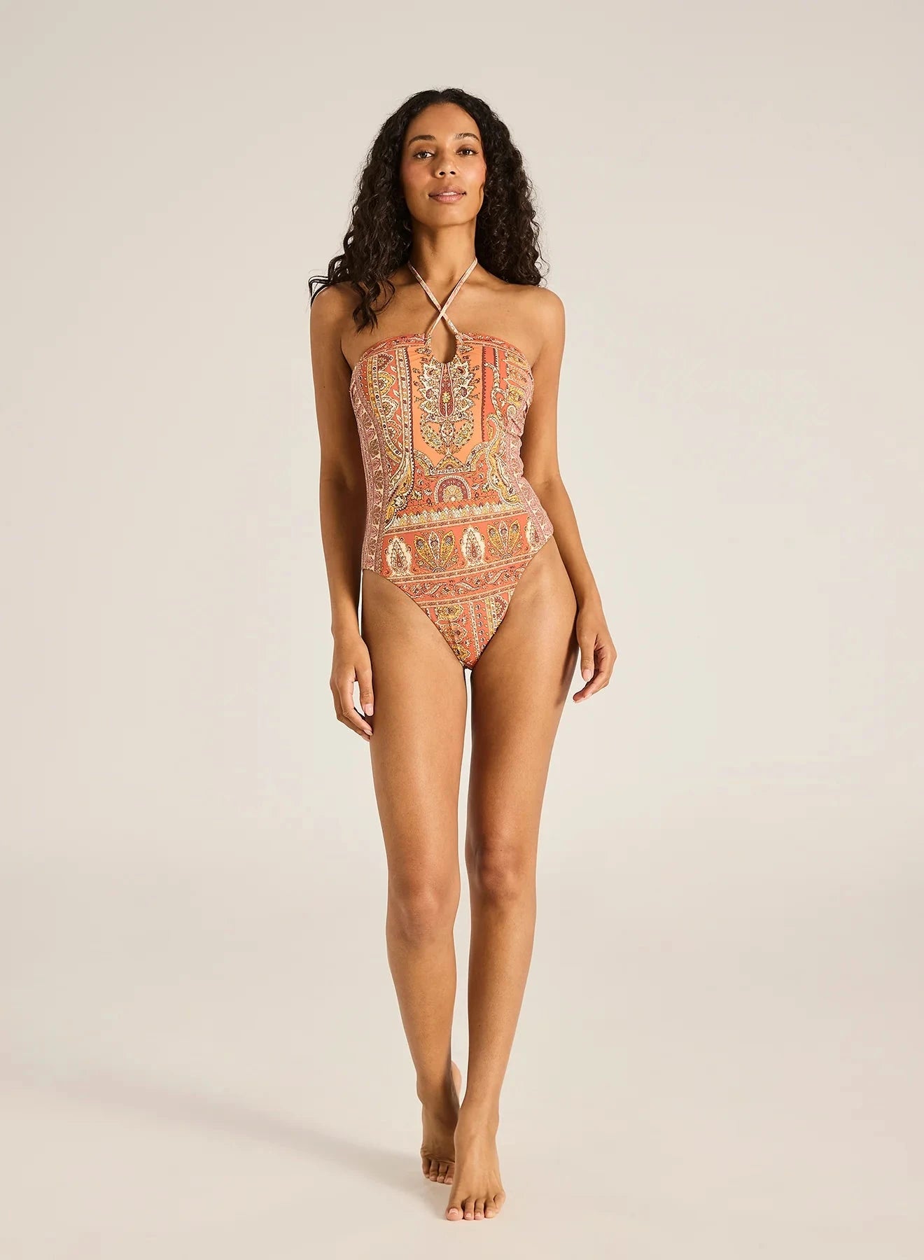 Pashmina Zala One Piece SWIM 1PC TIGERLILY XS EARTH 