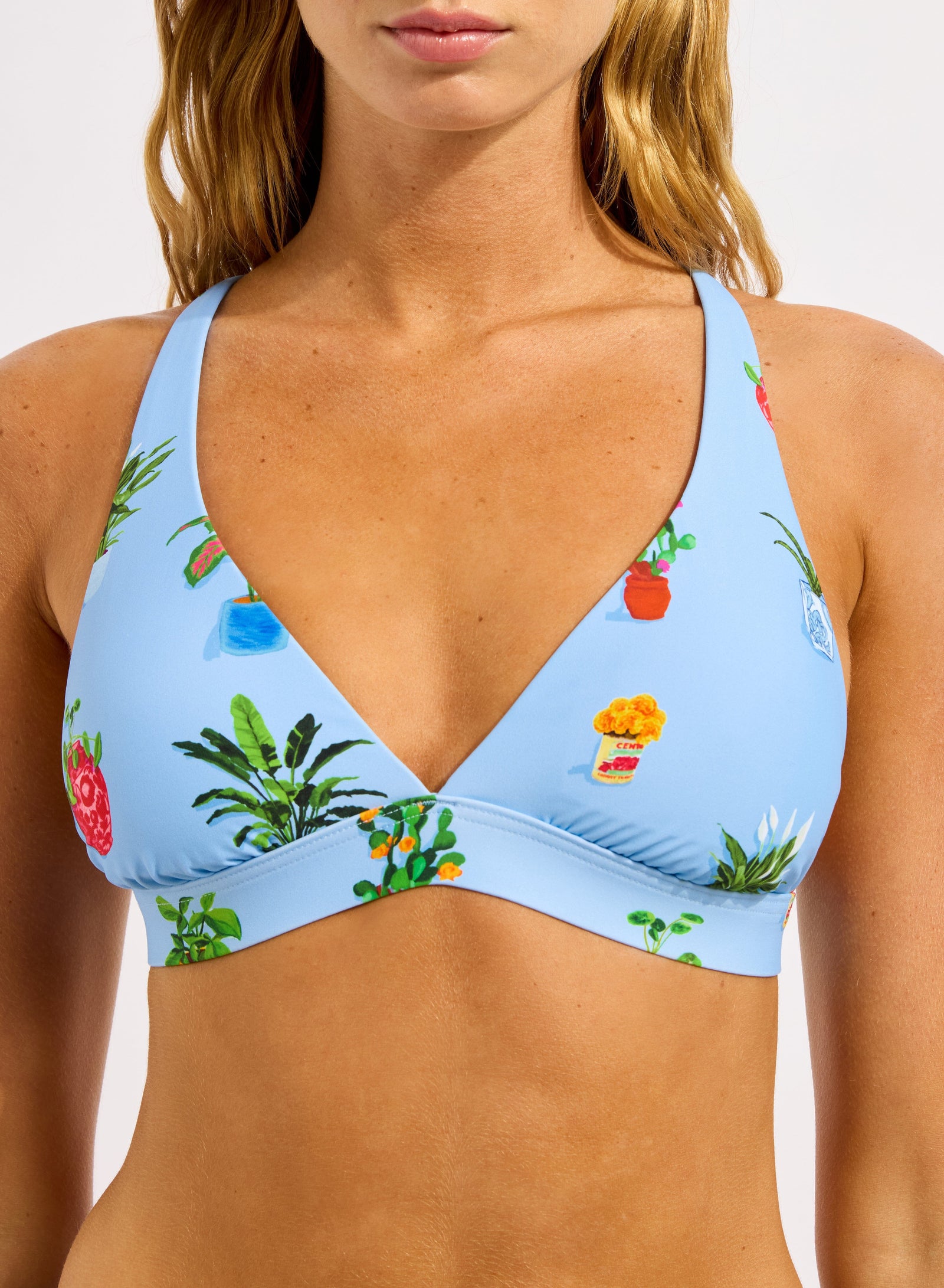 Playa Bonita Multi Fit Longline Tri SWIM TOP SEAFOLLY 