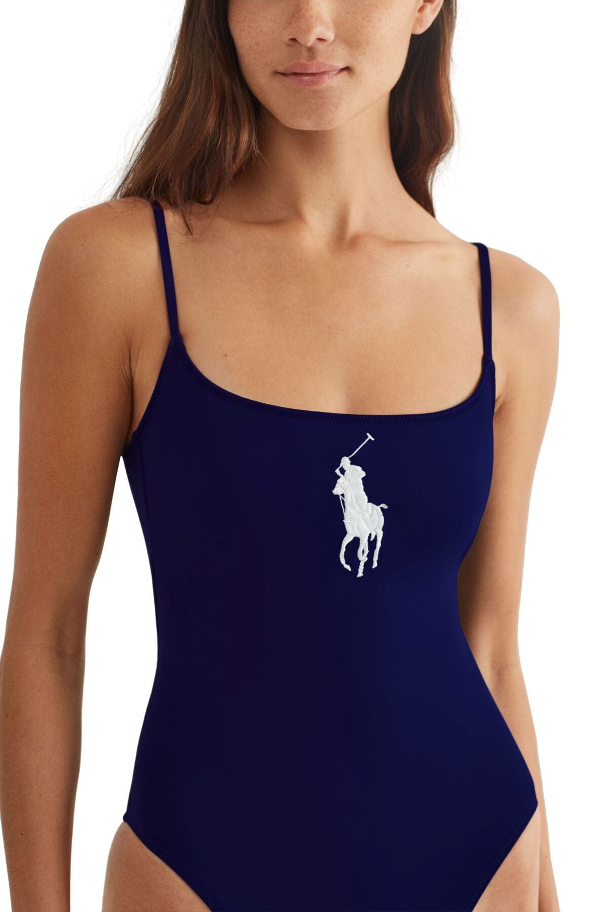 Polo Logo Icons Kennedy One Piece SWIM 1PC POLO 