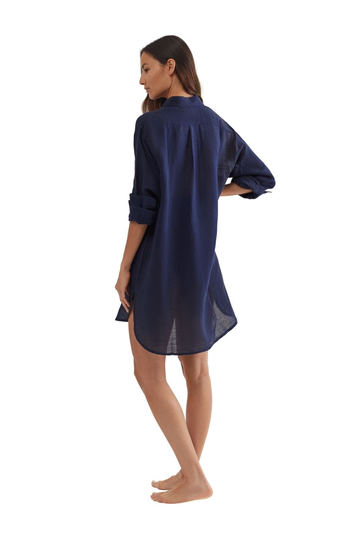 Polo Organic Cotton & Linen Oversized Beach Shirt CLOTHING POLO 