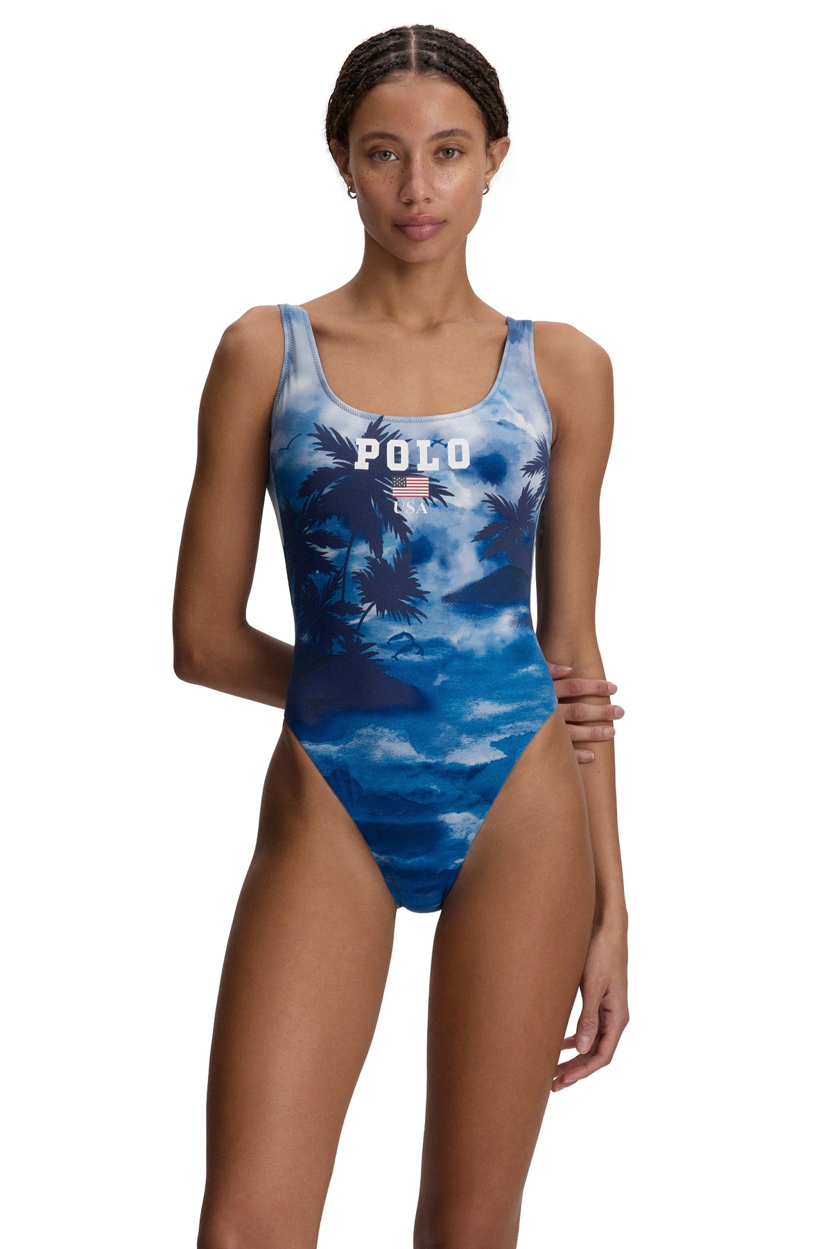 Polo Scenic Scoop Tank One Piece SWIM 1PC POLO 