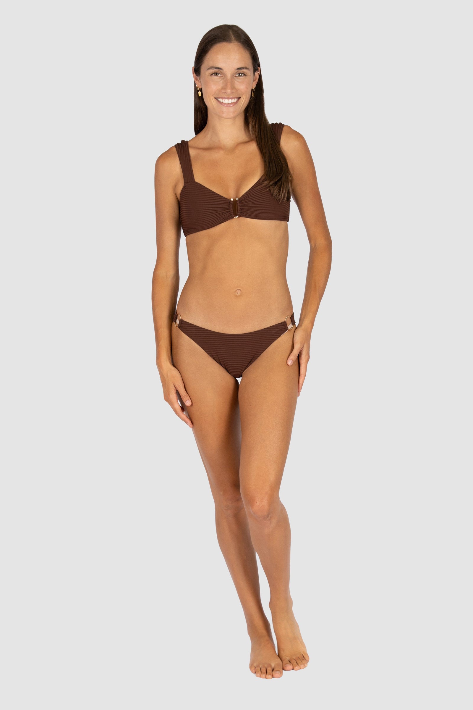 Positano Bralette SWIM TOP BAKU 8 Mocha 