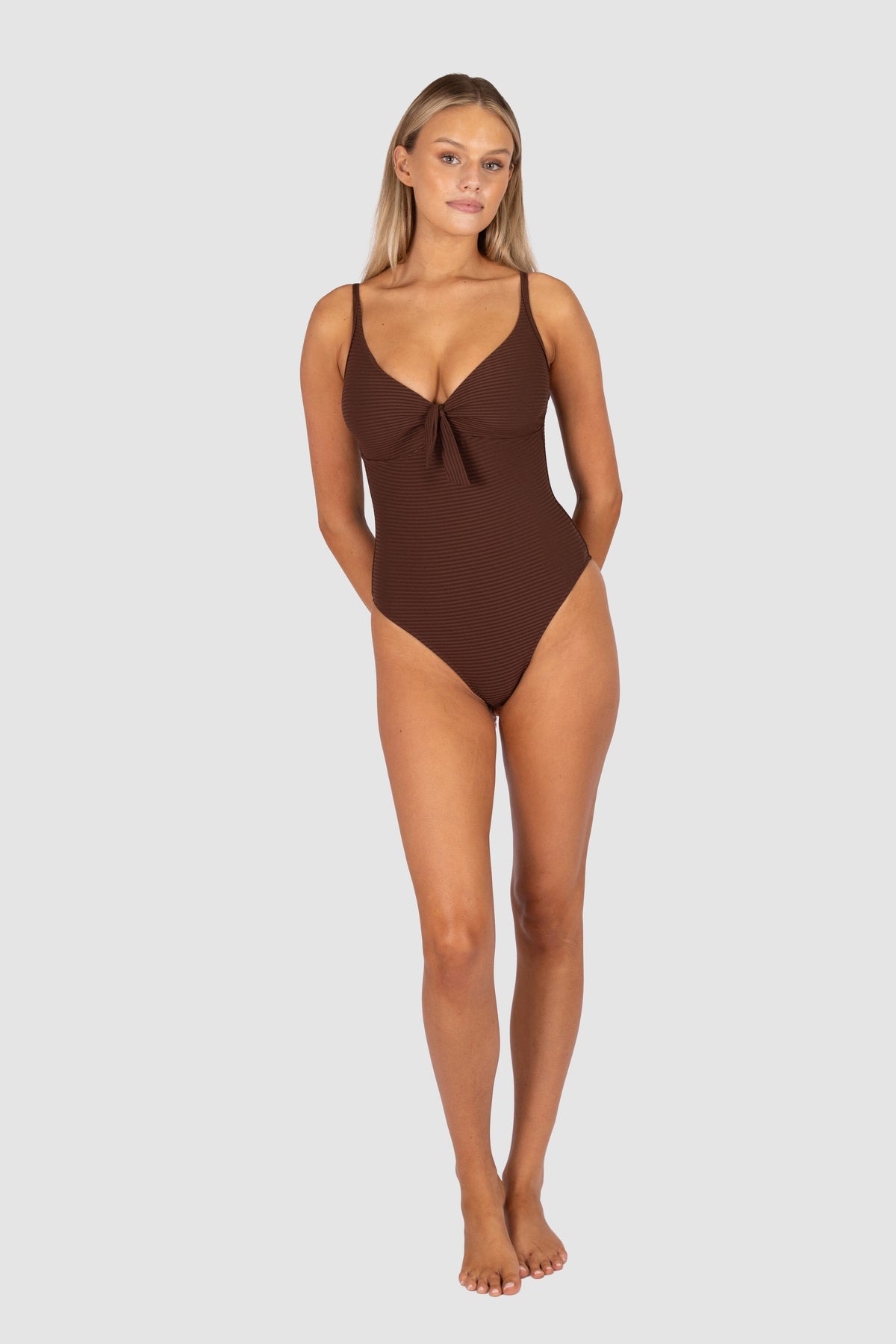 Positano D.E U.W One Piece SWIM 1PC BAKU 10 Mocha 