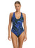 QUEEN OF THE NIGHT SCOOP 1PCE SWIM 1PC JETS 8 AZUL 