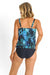 Rainforest Bandeau Blouson Singlet SWIM 1PC JANTZEN 