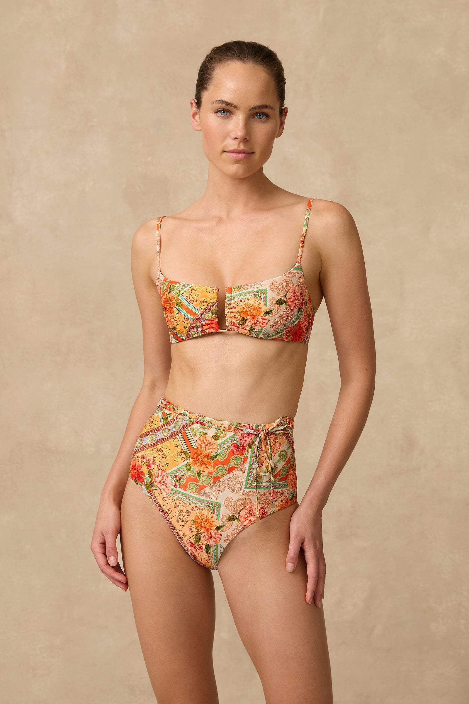 Rhiannon U Wire Bralette SWIM TOP MONTE AND LOU 