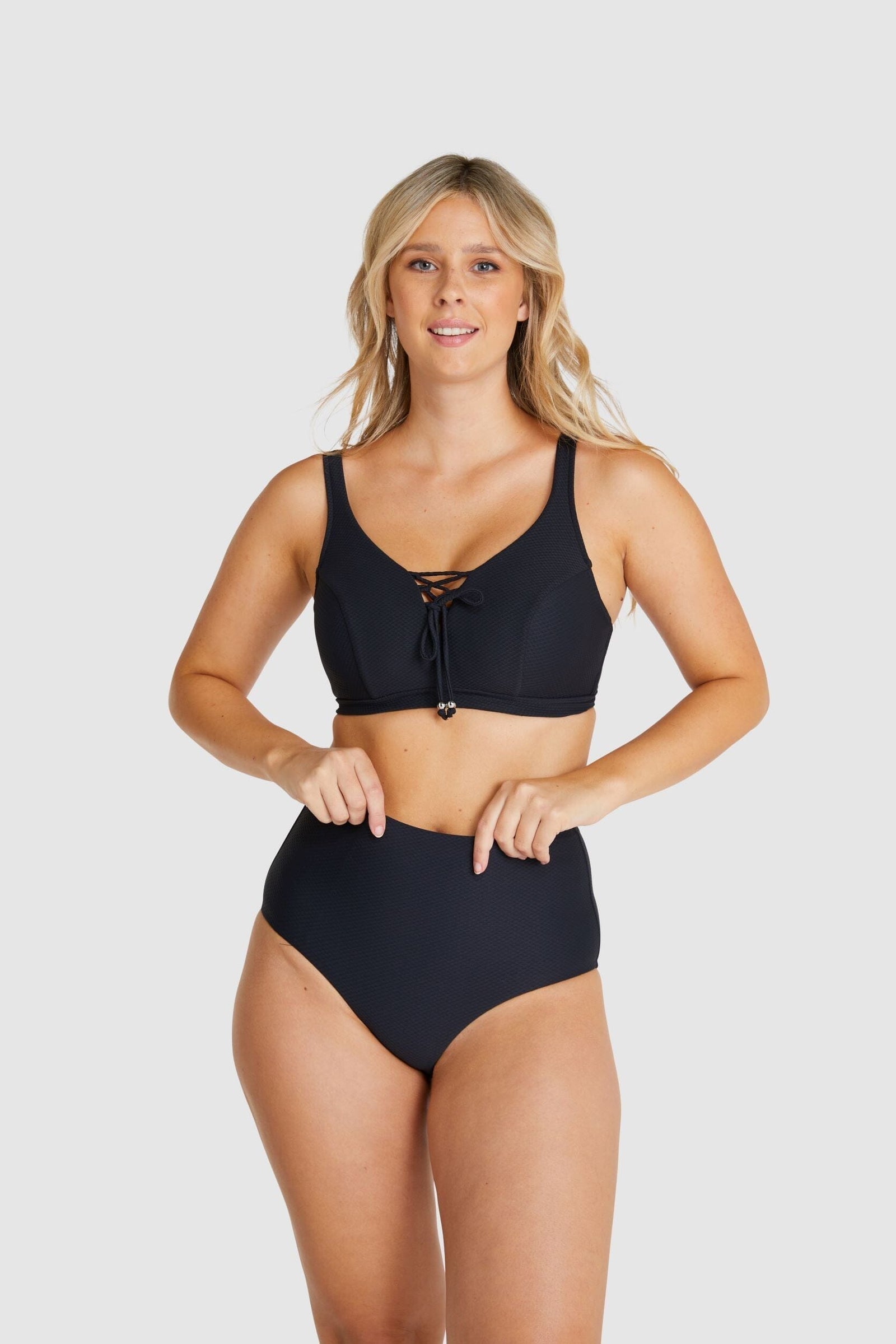 Rococco EFG Lace Bra SWIM TOP BAKU 10 NERO 