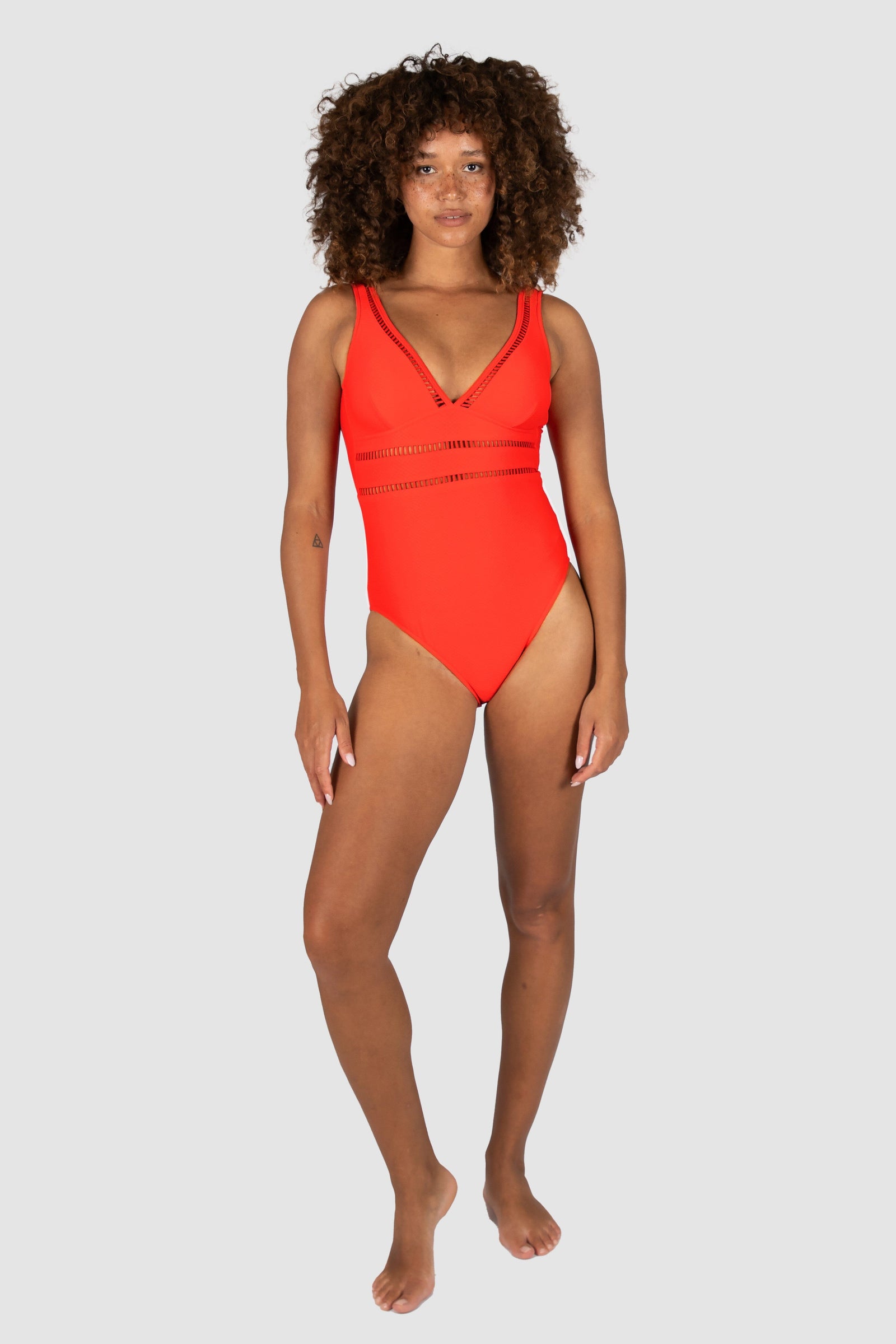 Rococco Longline One Piece SWIM 1PC BAKU 8 FLAME 